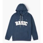 Zip Hoodie with Striped Form